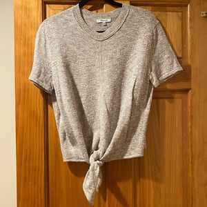 Madewell Knit Tie T Shirt